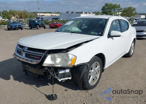 2014 Dodge Avenger Sxt from USA, damaged, VIN 1C3CDZCB7EN187593